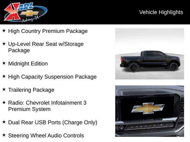 new 2025 Chevrolet Silverado 1500 car, priced at $72,375