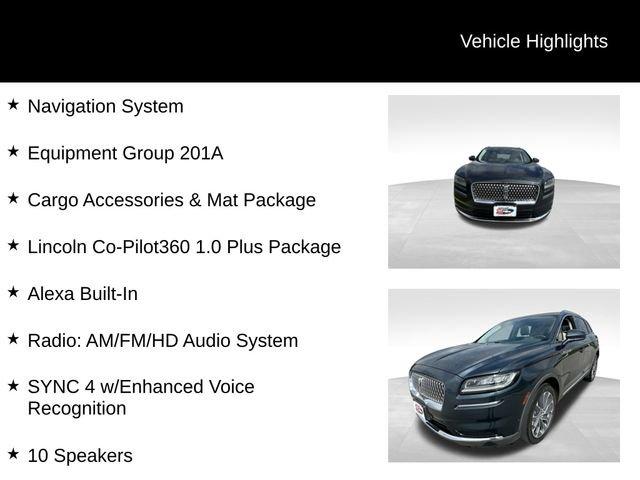 used 2022 Lincoln Nautilus car, priced at $35,987
