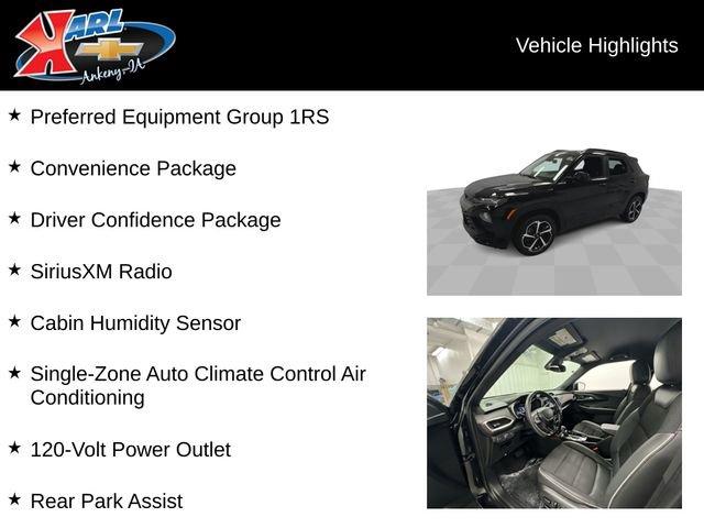 used 2021 Chevrolet TrailBlazer car, priced at $22,589