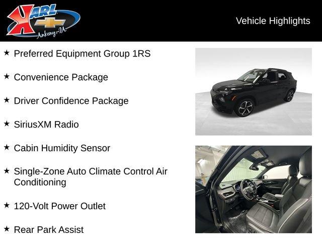 used 2021 Chevrolet TrailBlazer car, priced at $22,062
