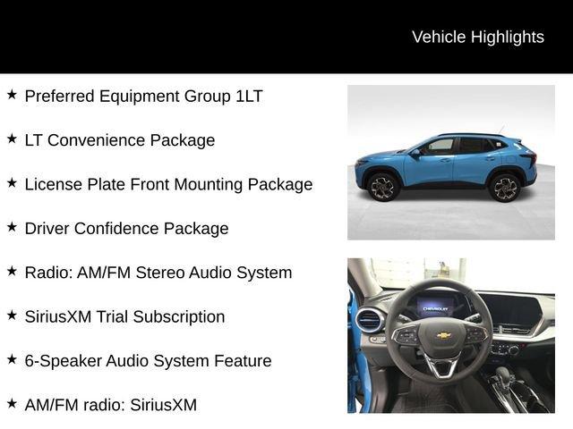 new 2025 Chevrolet Trax car, priced at $24,879