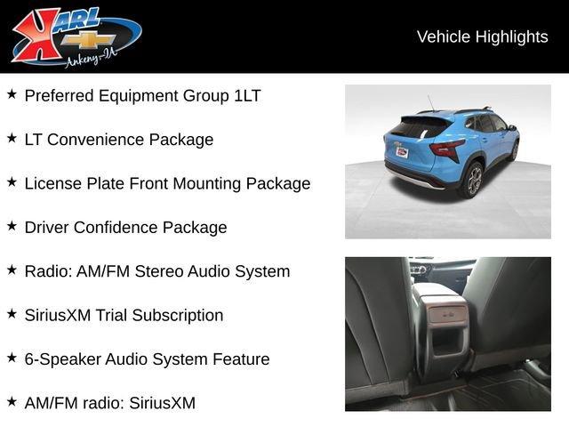 new 2025 Chevrolet Trax car, priced at $24,879