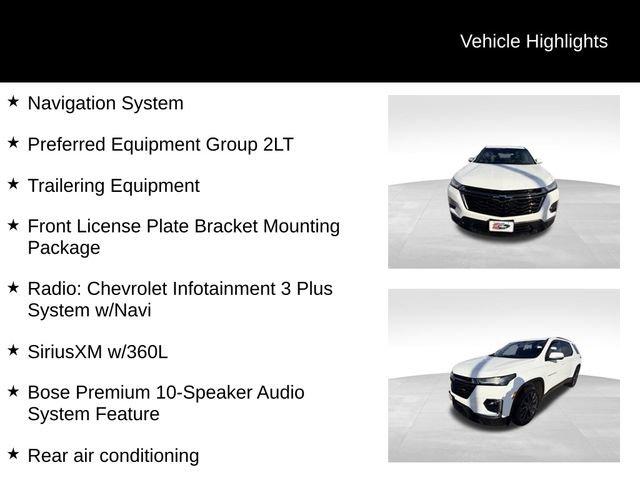 used 2023 Chevrolet Traverse car, priced at $39,987