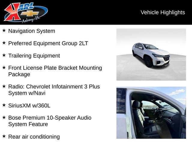 used 2023 Chevrolet Traverse car, priced at $39,987