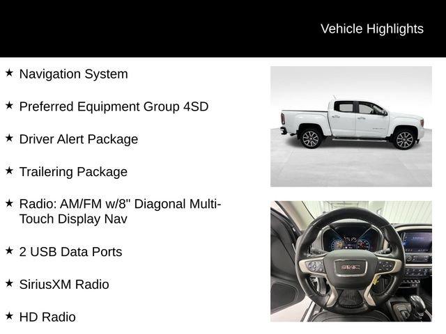 used 2022 GMC Canyon car, priced at $36,120