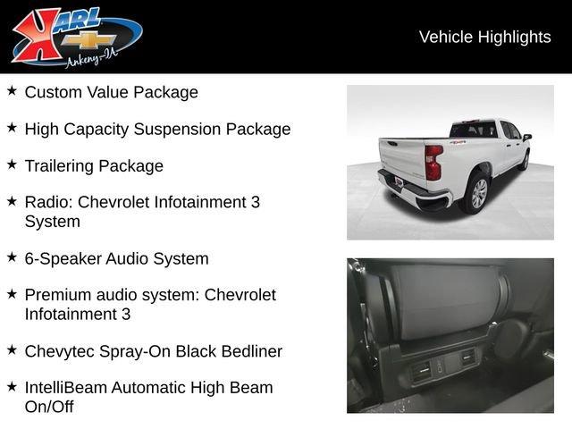 new 2026 Chevrolet Silverado 1500 car, priced at $44,612