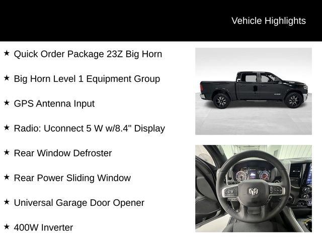 used 2025 Ram 1500 car, priced at $42,987