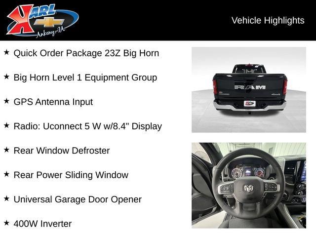 used 2025 Ram 1500 car, priced at $42,987