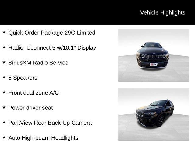 used 2024 Jeep Compass car, priced at $28,987