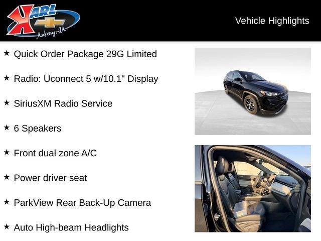 used 2024 Jeep Compass car, priced at $28,987