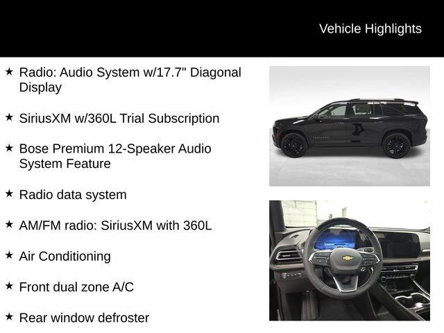 new 2026 Chevrolet Traverse car, priced at $63,045
