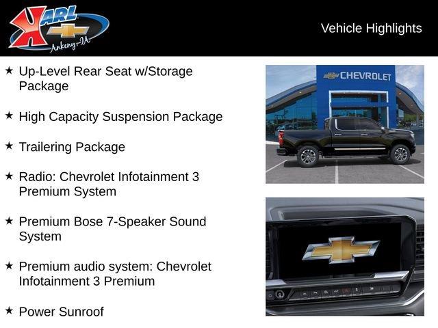 new 2025 Chevrolet Silverado 1500 car, priced at $66,185