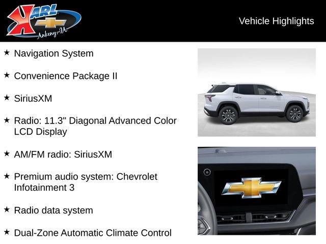 new 2026 Chevrolet Equinox car, priced at $34,045