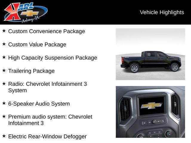 new 2025 Chevrolet Silverado 1500 car, priced at $45,180