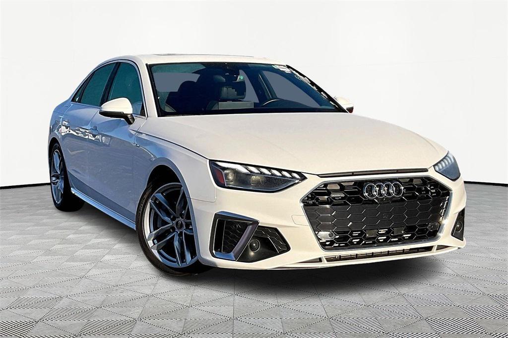 used 2022 Audi A4 car, priced at $26,200