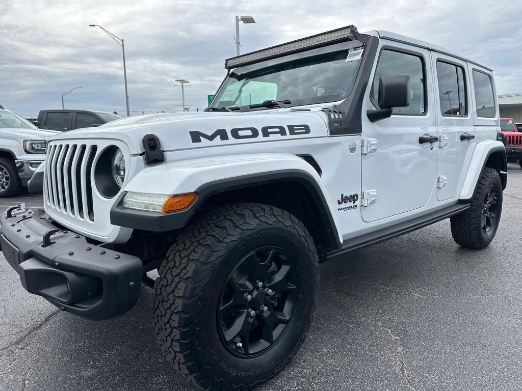 used 2018 Jeep Wrangler Unlimited car, priced at $24,246