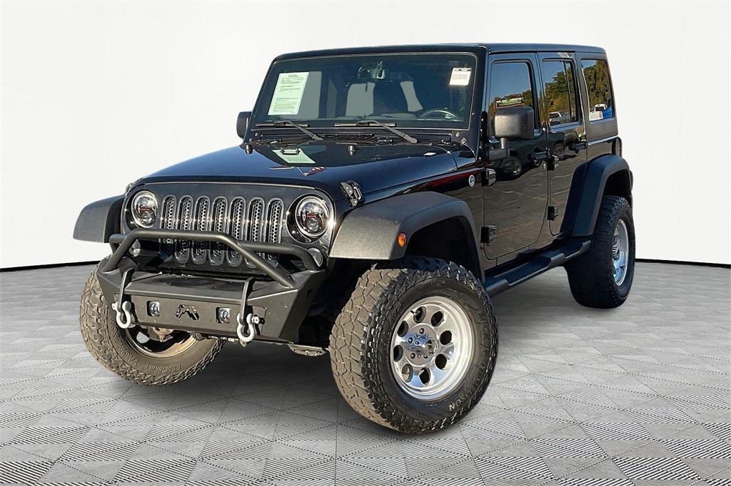used 2015 Jeep Wrangler Unlimited car, priced at $14,790