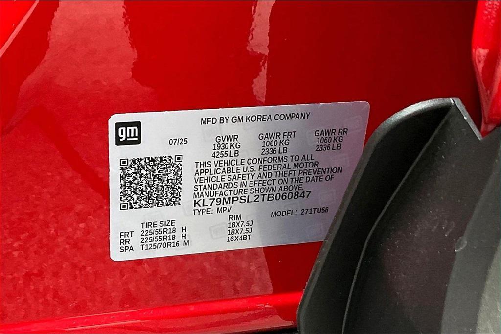 new 2026 Chevrolet TrailBlazer car, priced at $25,374