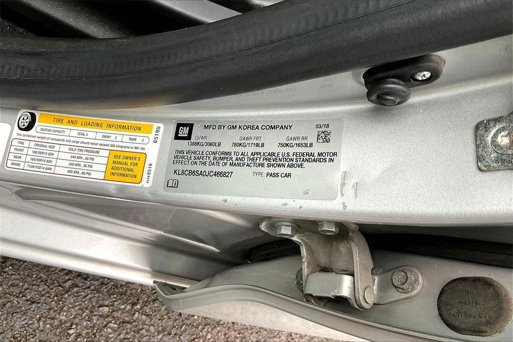 used 2018 Chevrolet Spark car, priced at $10,590