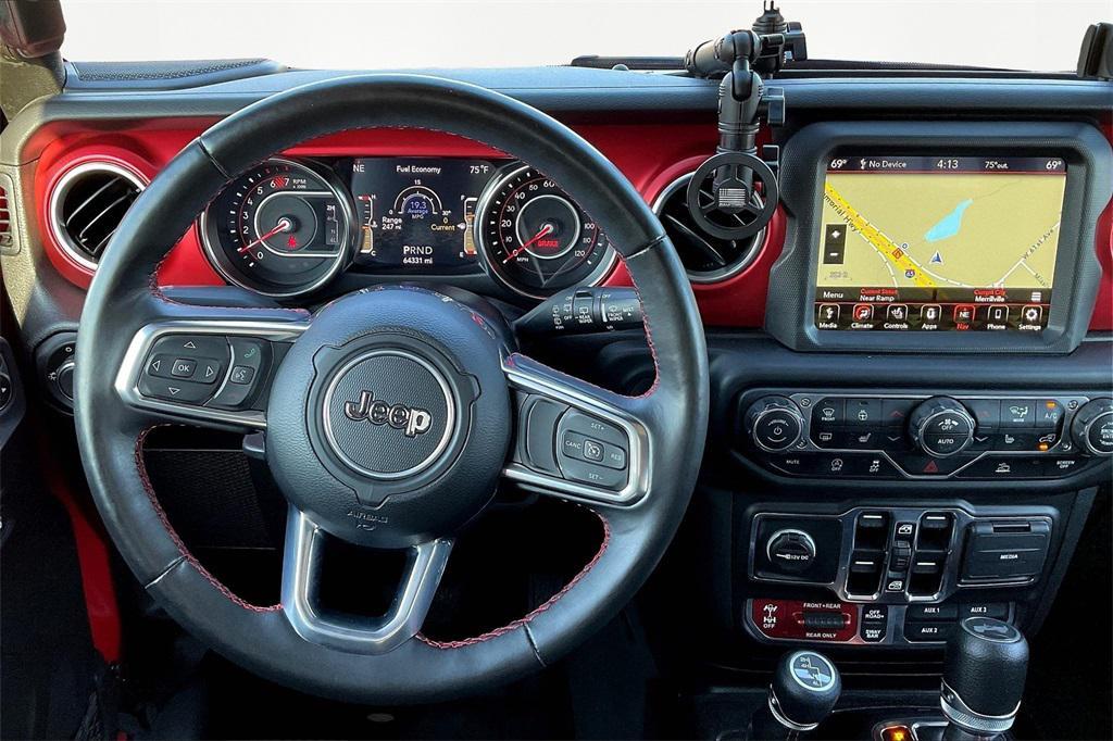 used 2022 Jeep Wrangler Unlimited car, priced at $33,800