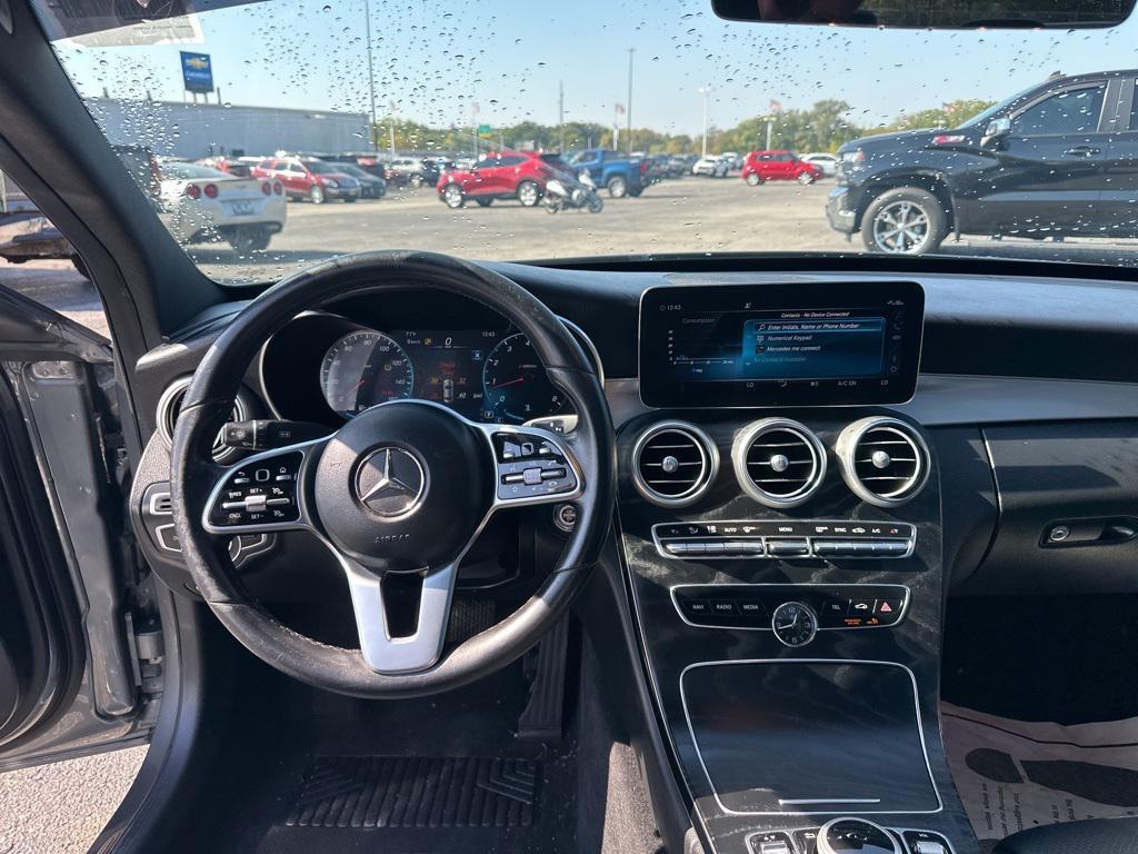used 2021 Mercedes-Benz C-Class car, priced at $25,500