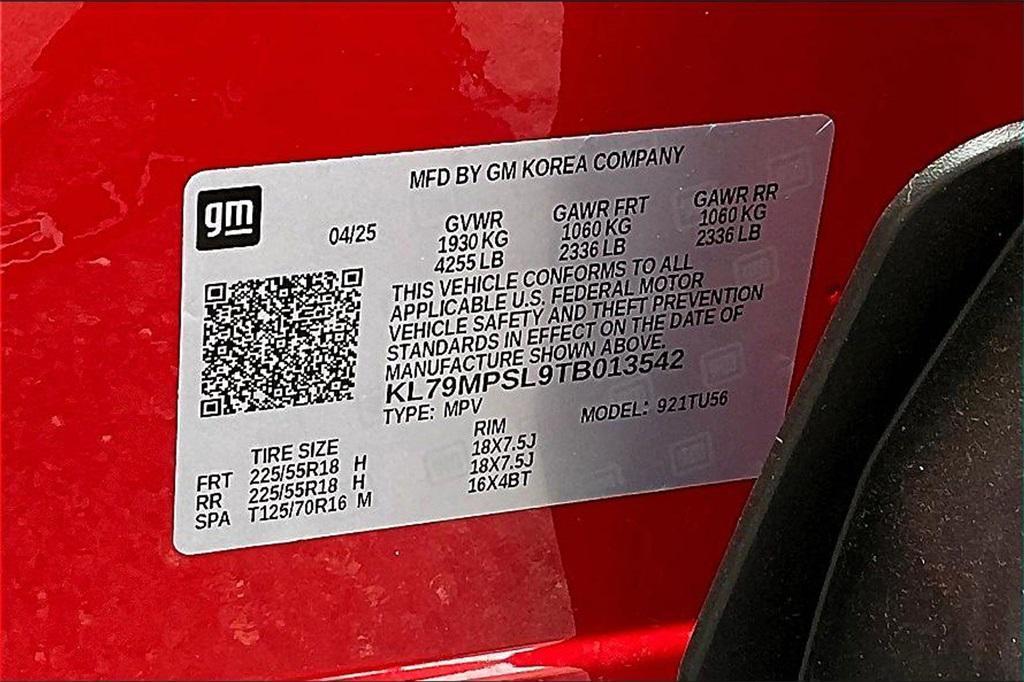 new 2026 Chevrolet TrailBlazer car, priced at $24,840