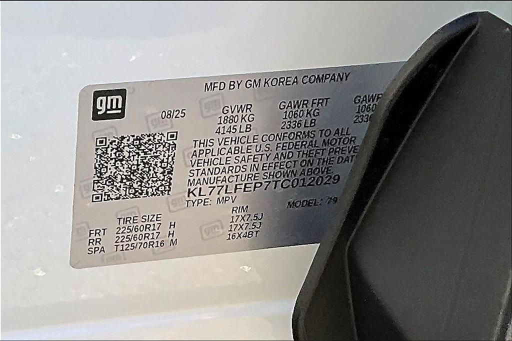 new 2026 Chevrolet Trax car, priced at $23,850