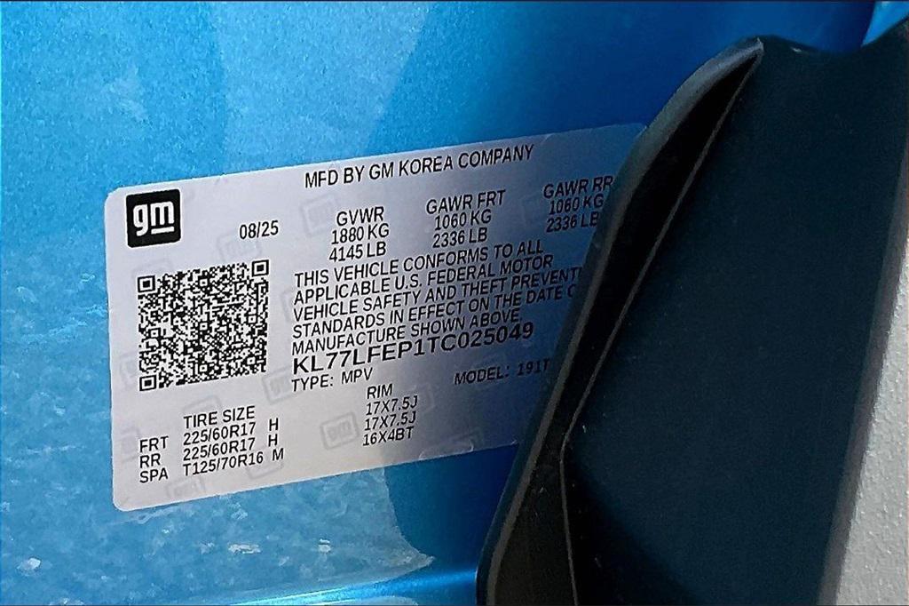 new 2026 Chevrolet Trax car, priced at $24,019