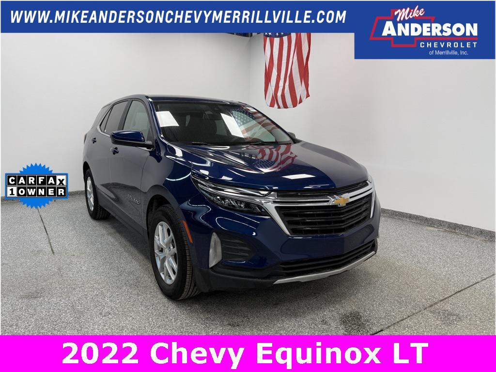 used 2022 Chevrolet Equinox car, priced at $19,460
