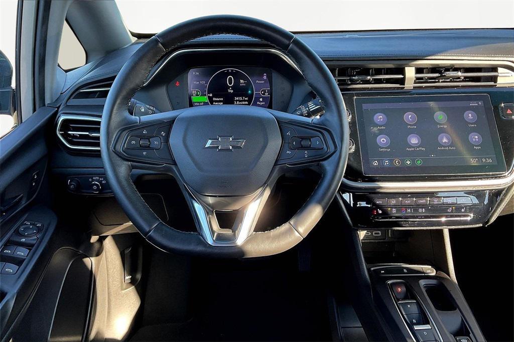 used 2022 Chevrolet Bolt EV car, priced at $22,599