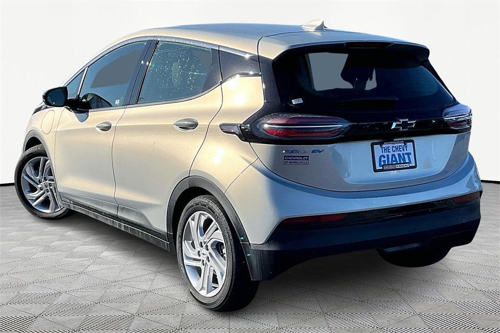 used 2022 Chevrolet Bolt EV car, priced at $22,599