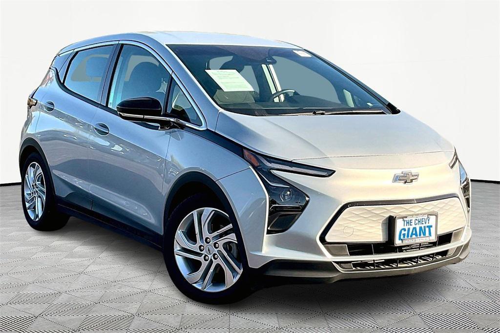 used 2022 Chevrolet Bolt EV car, priced at $22,599