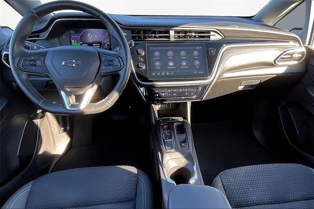 used 2022 Chevrolet Bolt EV car, priced at $22,599
