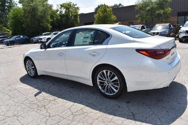 new 2024 INFINITI Q50 car, priced at $42,450