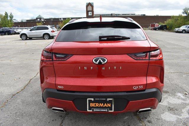 used 2022 INFINITI QX55 car, priced at $34,257