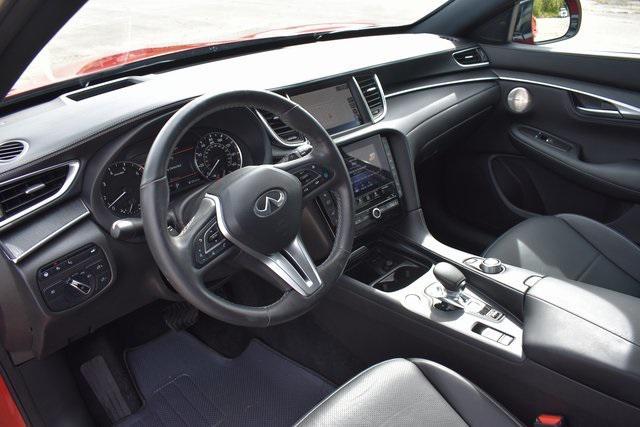 used 2022 INFINITI QX55 car, priced at $34,257