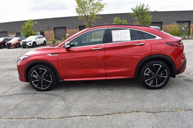 used 2022 INFINITI QX55 car, priced at $34,257