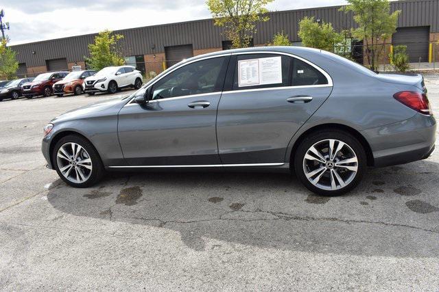 used 2021 Mercedes-Benz C-Class car, priced at $27,635