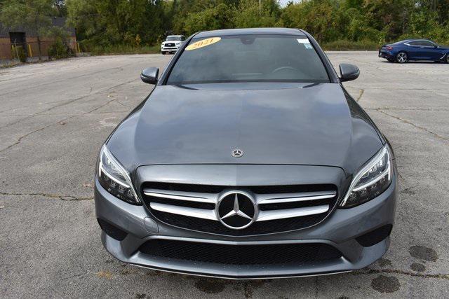 used 2021 Mercedes-Benz C-Class car, priced at $27,635