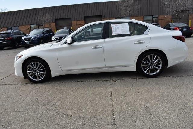 used 2022 INFINITI Q50 car, priced at $29,280