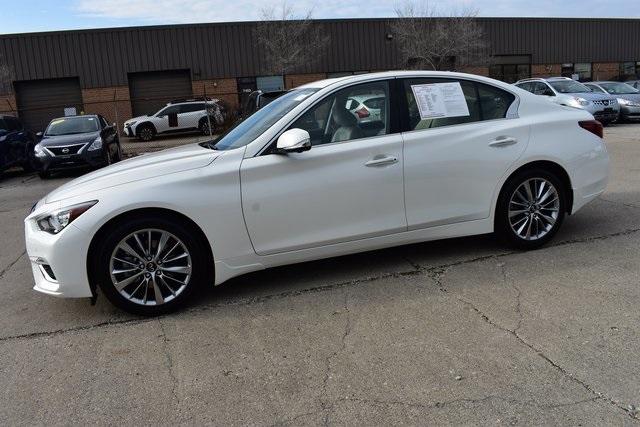 used 2022 INFINITI Q50 car, priced at $29,280