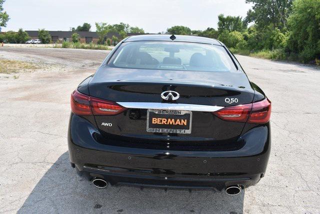 new 2024 INFINITI Q50 car, priced at $41,321