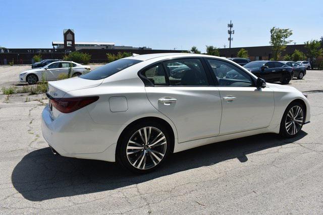 new 2024 INFINITI Q50 car, priced at $48,631