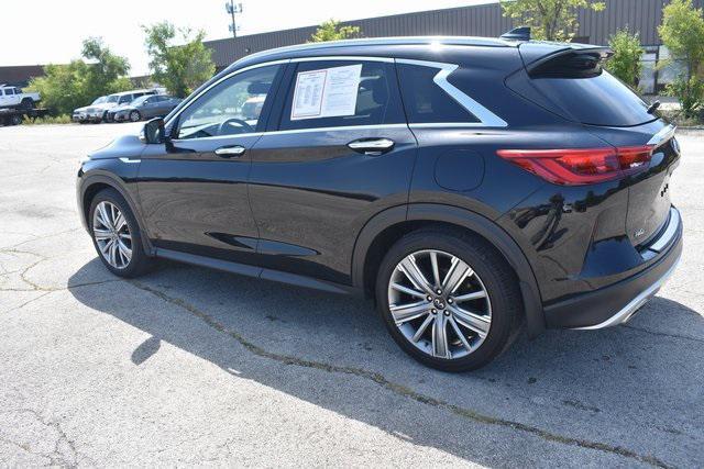 used 2021 INFINITI QX50 car, priced at $31,690