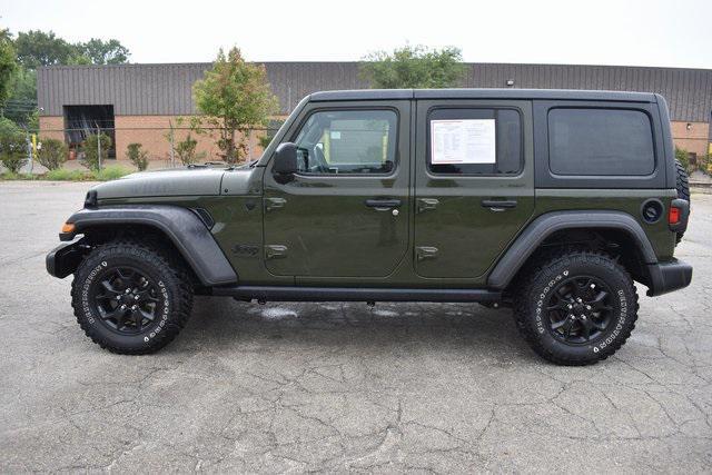 used 2021 Jeep Wrangler car, priced at $30,978