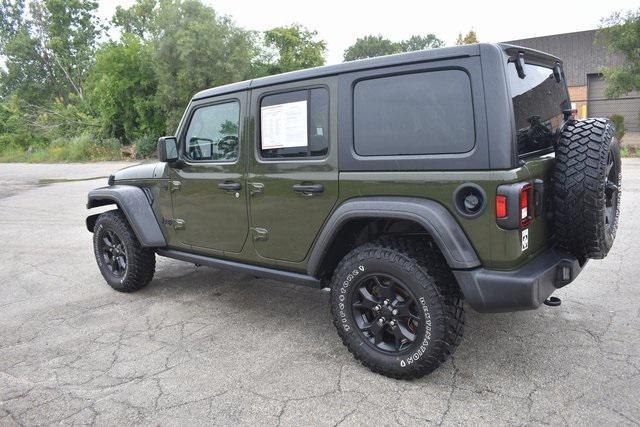 used 2021 Jeep Wrangler car, priced at $30,978