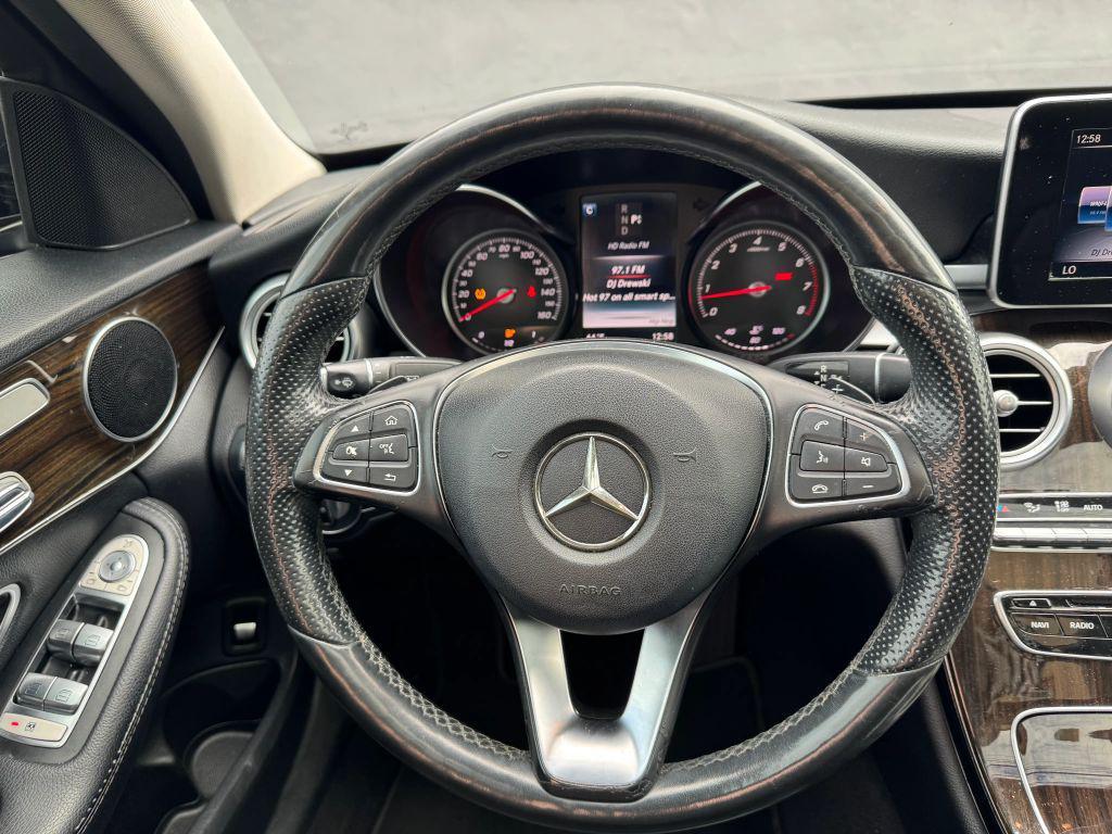 used 2017 Mercedes-Benz C-Class car, priced at $15,995
