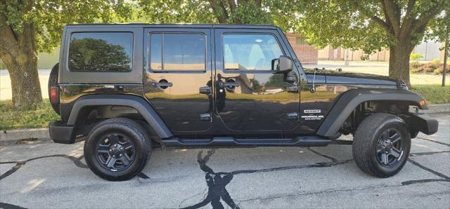 used 2017 Jeep Wrangler Unlimited car, priced at $15,491