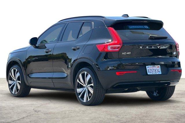 used 2022 Volvo XC40 Recharge Pure Electric car, priced at $32,000