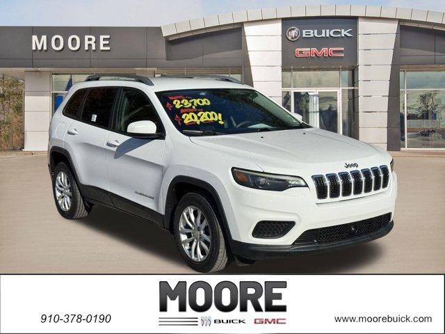 used 2021 Jeep Cherokee car, priced at $20,200